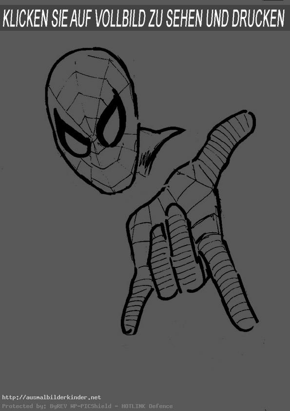ausmalbilder spiderman- 1