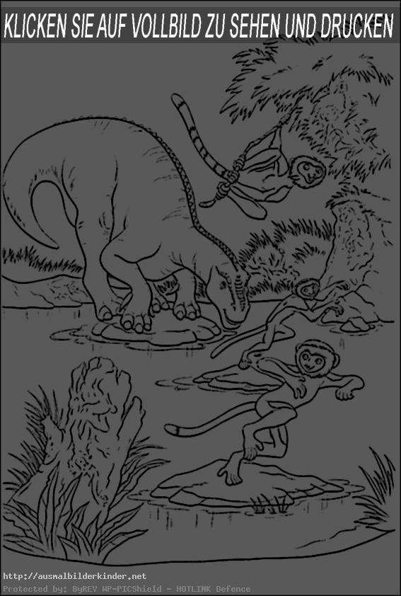 ausmalbilder kinder dinosaurier-8